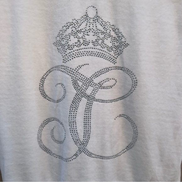 Juicy Couture Collar Track Jacket with Rhinestones NWOT As Is - Picture 4 of 12
